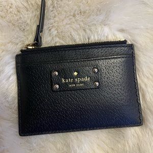 Kate Spade Adi Grove Street Leather Wallet  - Black